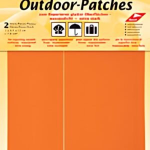 KLEIBER Patch d'extérieur, autocollant, 65 x 120 mm, orange