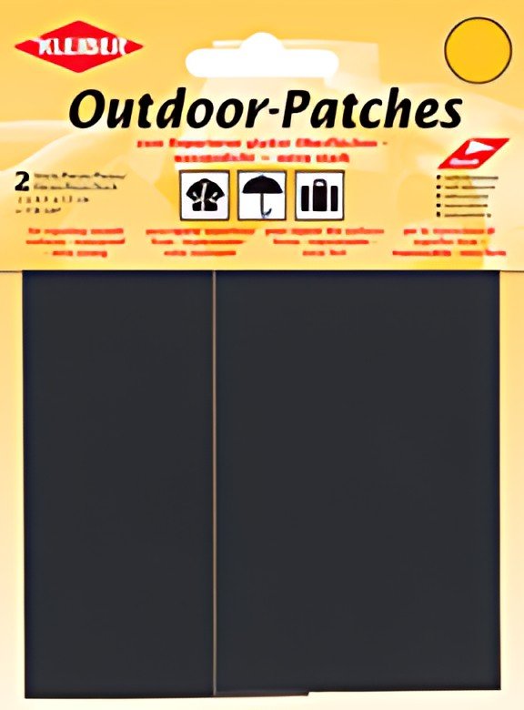 KLEIBER Patch d'extérieur, autocollant, anthracite
