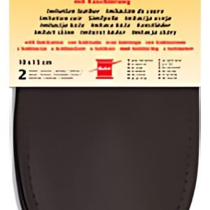 KLEIBER Patch imitation cuir avec doublure, brun