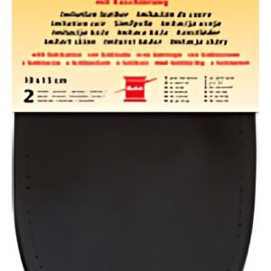 KLEIBER Patch imitation cuir avec doublure, noir