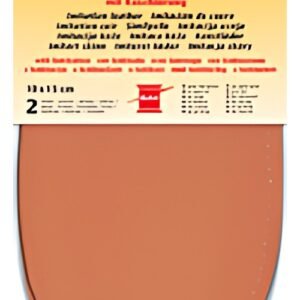 KLEIBER Patch imitation cuir avec doublure, orange