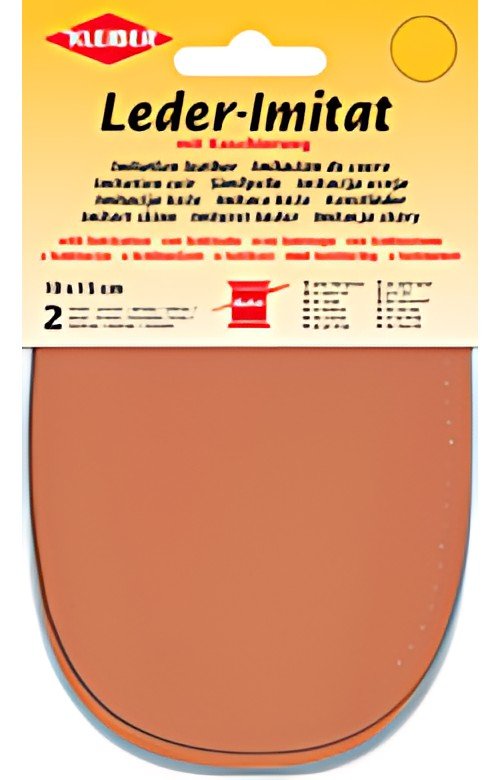 KLEIBER Patch imitation cuir avec doublure, orange