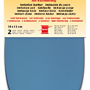 KLEIBER Patch imitation cuir avec doublure, bleu