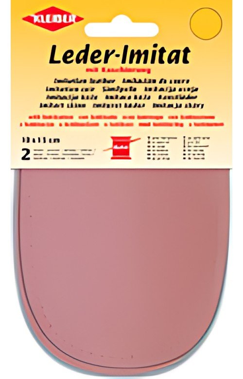 KLEIBER Patch imitation cuir avec doublure, rose