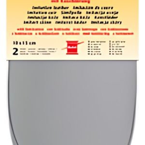 KLEIBER Patch imitation cuir avec doublure, gris clair