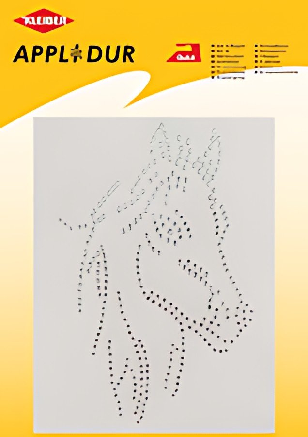 KLEIBER Application strass XL "Tête de cheval 1"