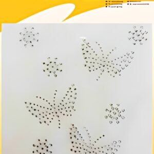 KLEIBER Application strass XL "Papillons & étoiles"