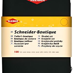 KLEIBER Nécessaire de couture, 100 pièces, dans étui noir