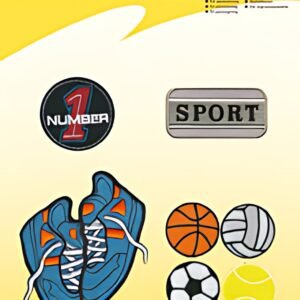 KLEIBER Assortiment d'applications "Sports", 7 motifs