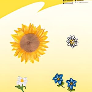 KLEIBER Assortiment d'applications "Flowers 2", 5 motifs