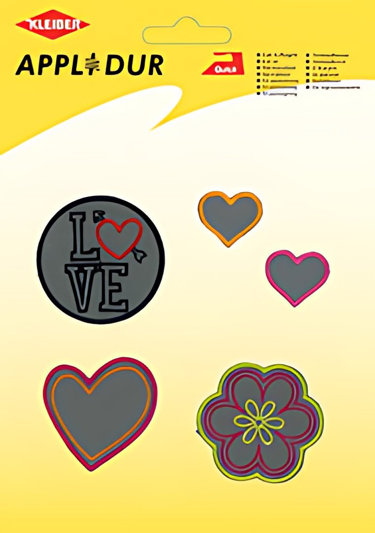 KLEIBER Assortiment d'applications "Reflective Love"