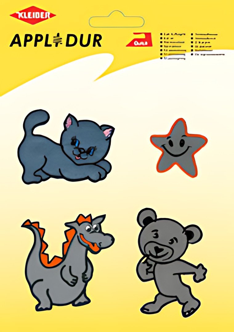 KLEIBER Assortiment d'applications "Reflective Animal"