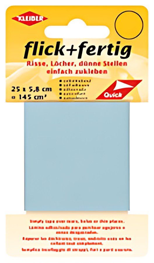 KLEIBER Set de réparation Flick + Fertig, bleu glace