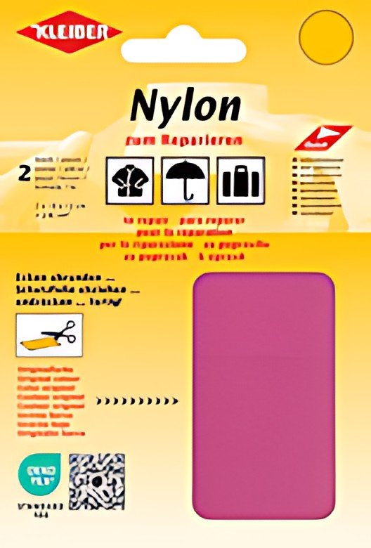 KLEIBER Pièce de réparation nylon, autocollant, pink