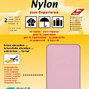 KLEIBER Pièce de réparation nylon, autocollant, rose