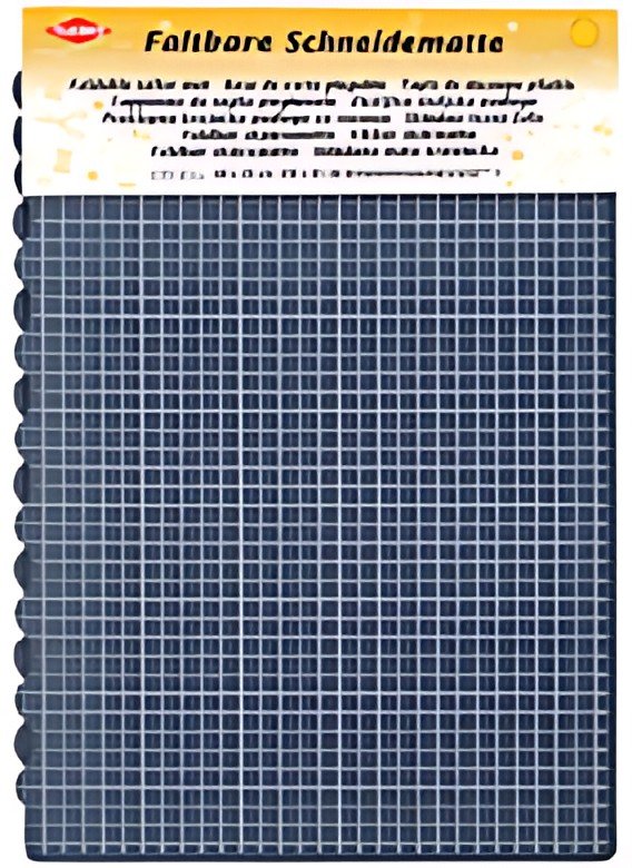 KLEIBER Tapis de coupe, A2, pliable, bleu