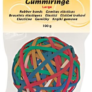 KLEIBER Balle de bracelets caoutchouc, couleurs assorties