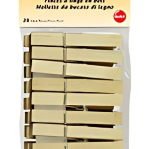 KLEIBER Pince à linge, en bois, longueur: 20 mm