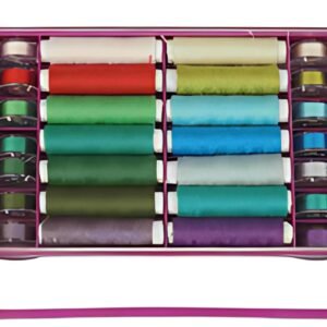 KLEIBER Jeu de fil à coudre Syngarn, 64 pièces, violet