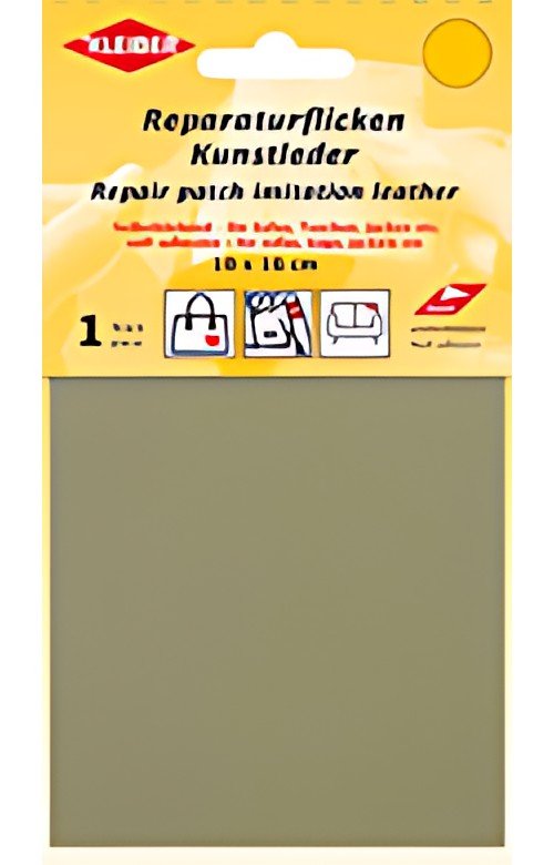 KLEIBER Pièce de réparation, similicuir, autocollant, beige