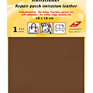 KLEIBER Pièce de réparation, similicuir, autocollant, marron