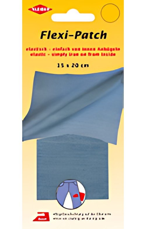 KLEIBER Patch thermocollant, repassage intérieur, jean clair