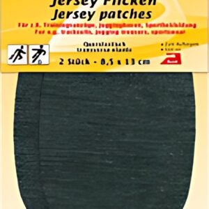 KLEIBER Patch thermocollant jersey, gris foncé chiné