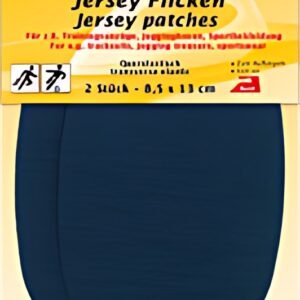 KLEIBER Patch thermocollant jersey, bleu foncé