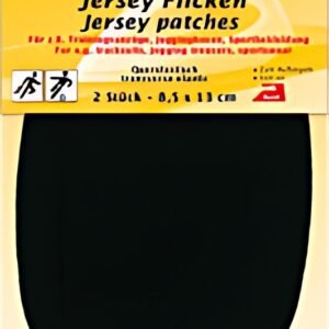KLEIBER Patch thermocollant jersey, noir