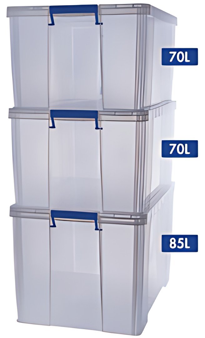 Fellowes Boîte de rangement ProStore Bonus Set 2, set de 3