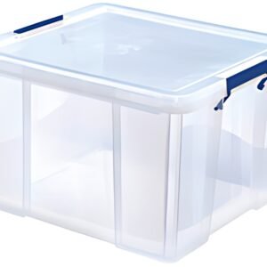 Fellowes Boîte de rangement ProStore, 48 litres, transparent