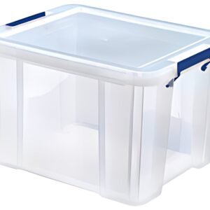 Fellowes Boîte de rangement ProStore, 36 litres, transparent