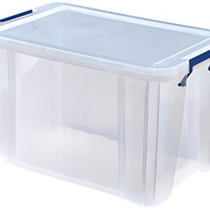 Fellowes Boîte de rangement ProStore, 26 litres, transparent