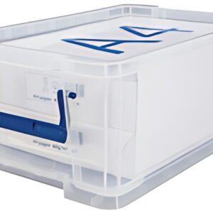 Fellowes Boîte de rangement ProStore, 10 litres, transparent