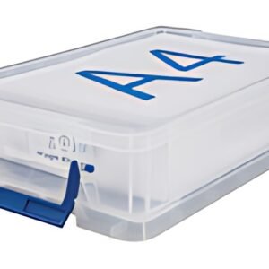 Fellowes Boîte de rangement ProStore, 5,5 litres,transparent