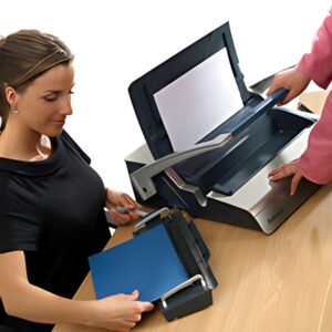Fellowes Perforelieur à peigne plastique Galaxy 500, argent