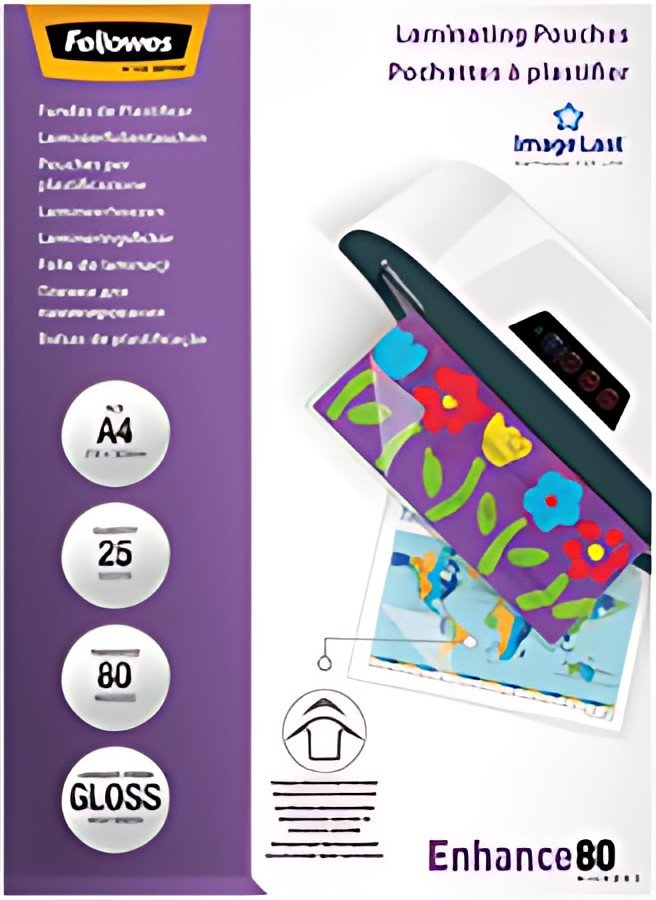 Fellowes Pochette de plastification, A4, brillante