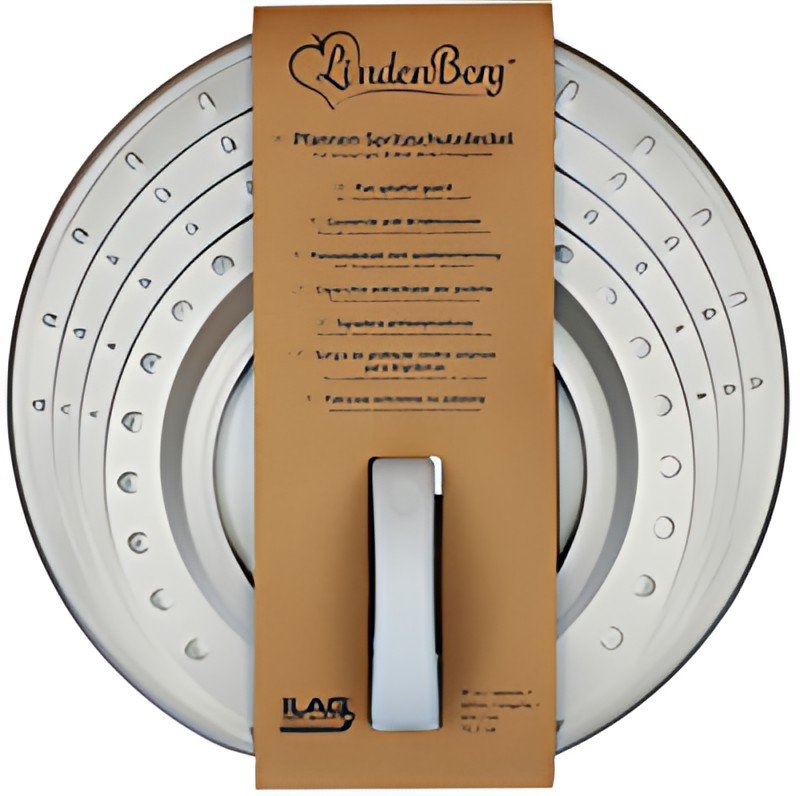Linden Berg Couvercle anti-projections, rond, 315 mm, gris