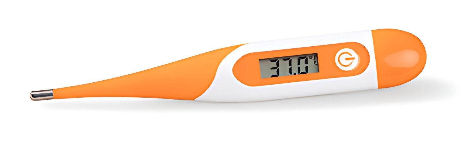 HARO Thermomètre, pointe flexible, blanc/orange