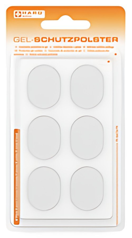 HARO Coussinet de protection en gel pour les pieds, set de 6