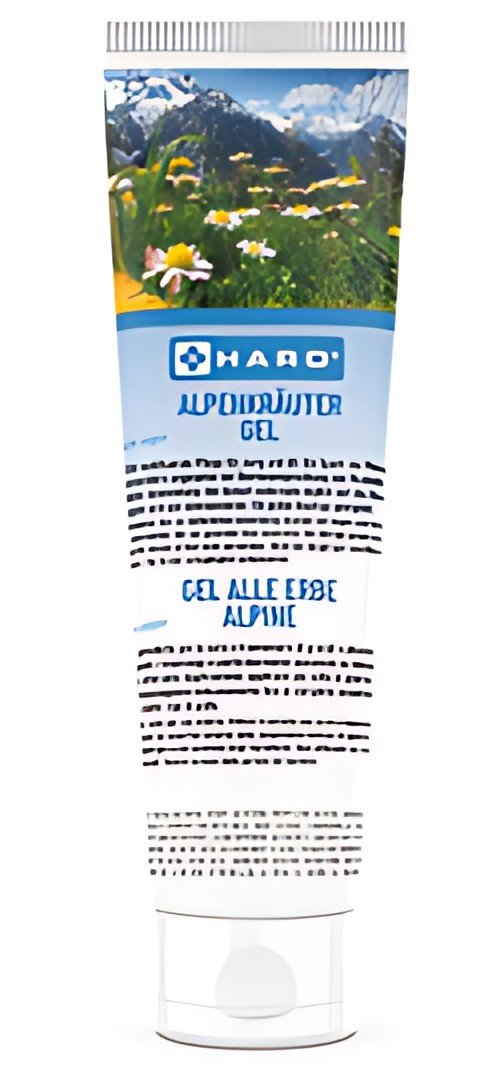 HARO Gel de massage Herbes des Alpes, tube de 100 ml