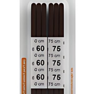 HARO Lacets Standard, rond, 600/750 mm, marron foncé