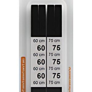 HARO Lacets Standard, plat, 600/750 mm, noir