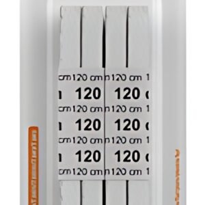 HARO Lacets Sport, plat, 1200 mm, blanc
