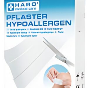 HARO Pansement hypoallergénique, 500 x 60 mm, blanc