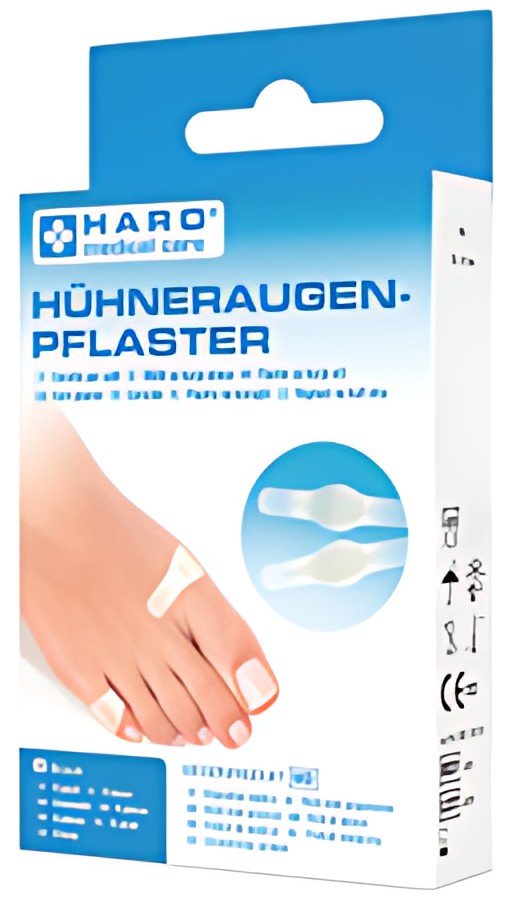 HARO Pansement coricide, transparent, pack de 6