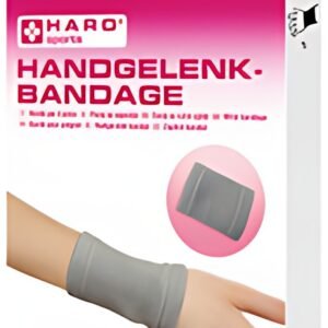 HARO Bandage sportif "Poignet", taille: S, gris