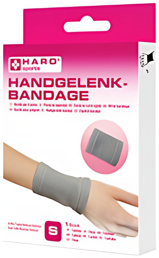 HARO Bandage sportif "Poignet", taille: S, gris