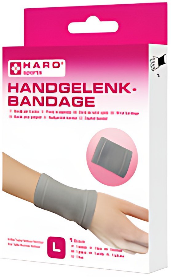 HARO Bandage sportif "Poignet", taille: L, gris