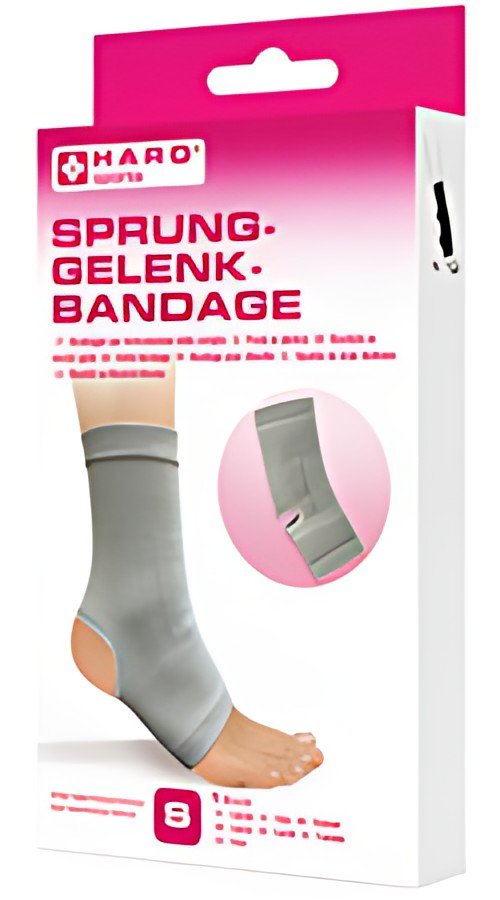 HARO Bandage sportif "Cheville", taille: S, gris